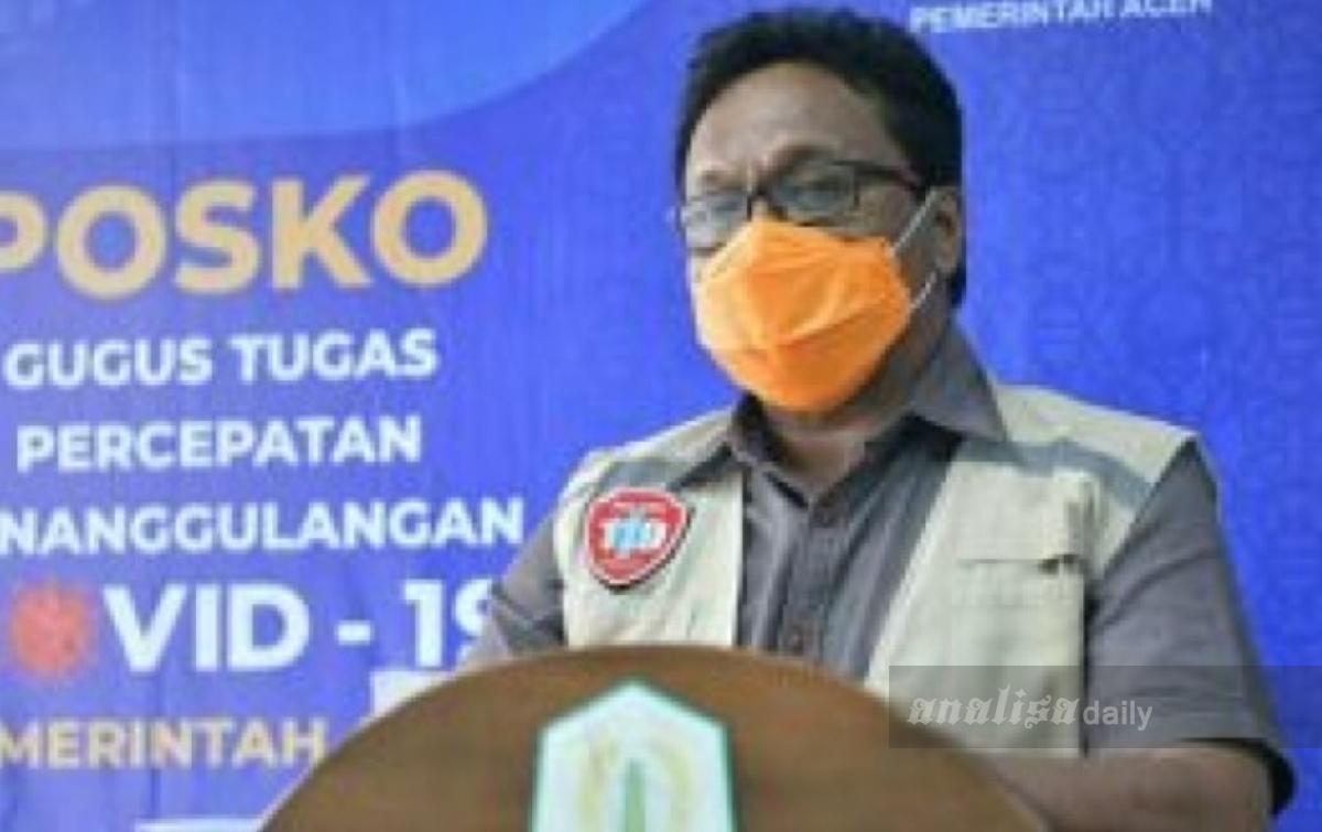 Positif Covid-19 di Aceh Bertambah 33 Orang