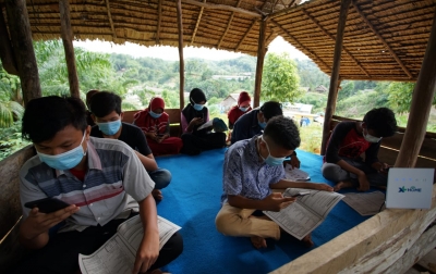 Bantuan Internet Permudah Pelajar di Pedesaan Ikuti Pembelajaran Jarak Jauh