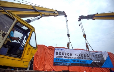 Foto: Ekspor Garbarata ke Thailand