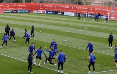 Dua Anggota Tim Atletico Madrid Positif Corona