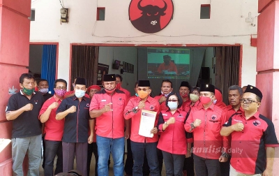 PDIP Usung Anton Saragih-Rospita Sitorus di Pilkada Simalungun