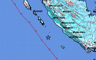 Warga Kota Bengkulu Rasakan Guncangan Kuat Saat Gempa Terjadi