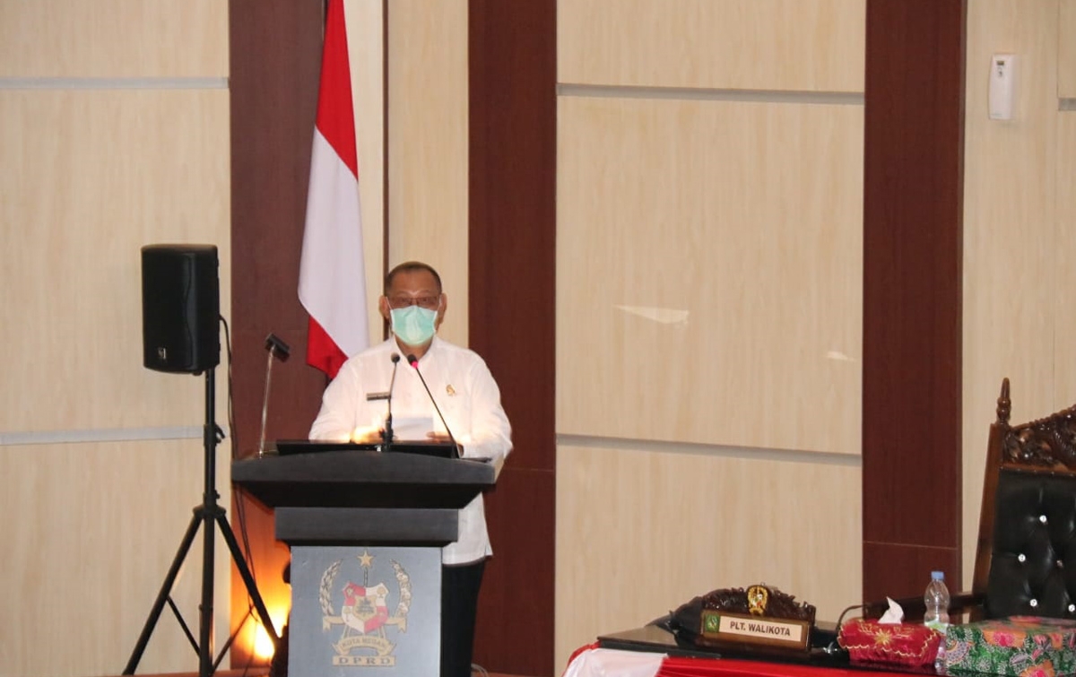 Akhyar Sampaikan Nota Pengantar P-APBD TA 2020