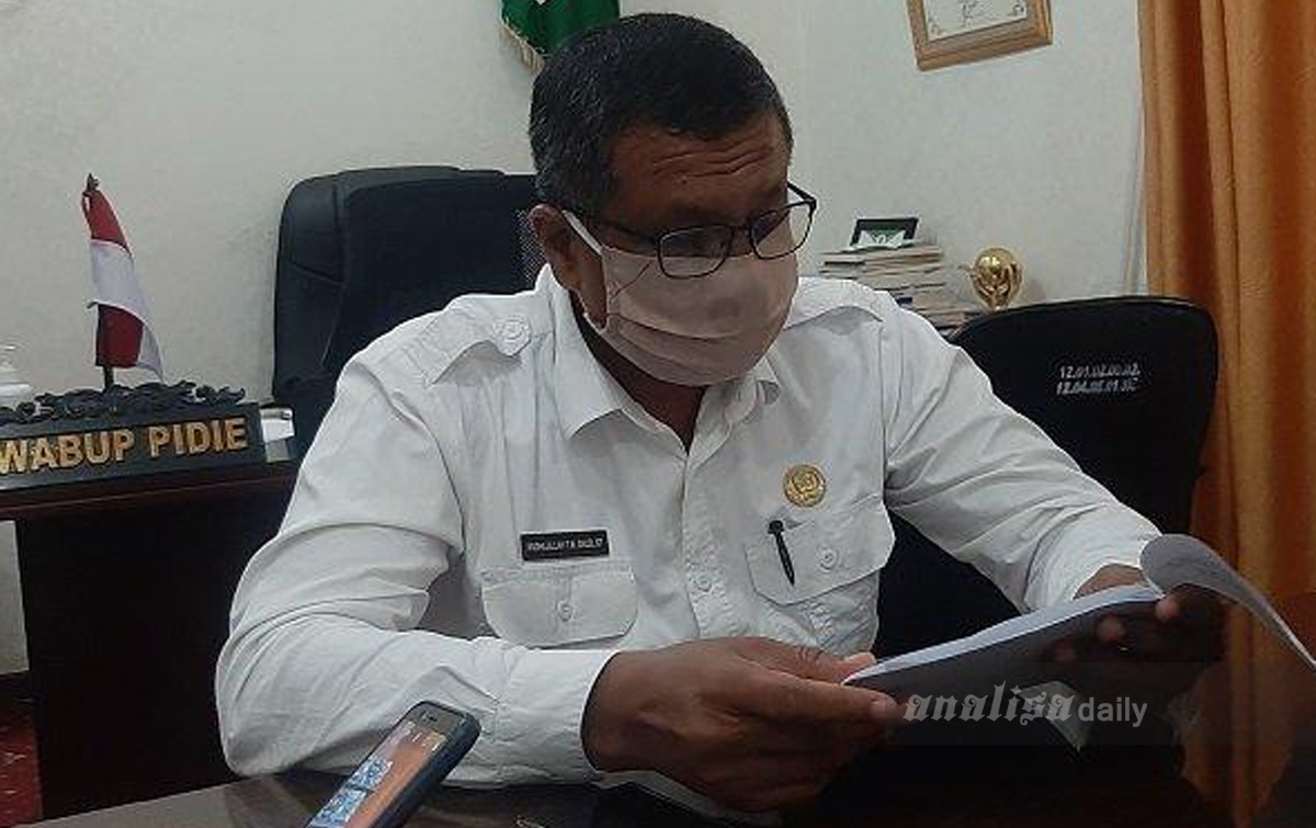 Wakil Bupati Pidie Positif Terinfeksi Corona