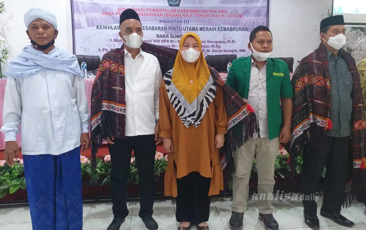 Kemenag Sumut dan DPR RI Gelar Diseminasi Pembatalan Keberangkatan Haji