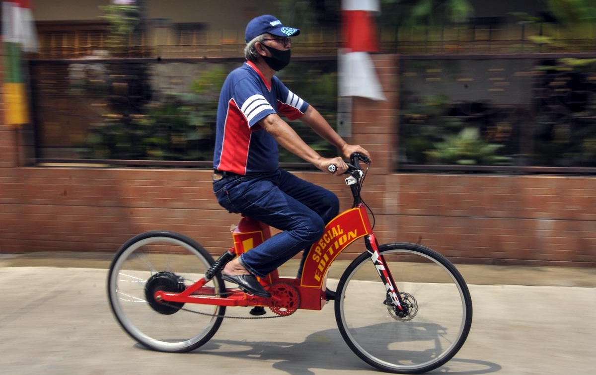 Foto: Sepeda Listrik Buatan Warga Pondok Gede