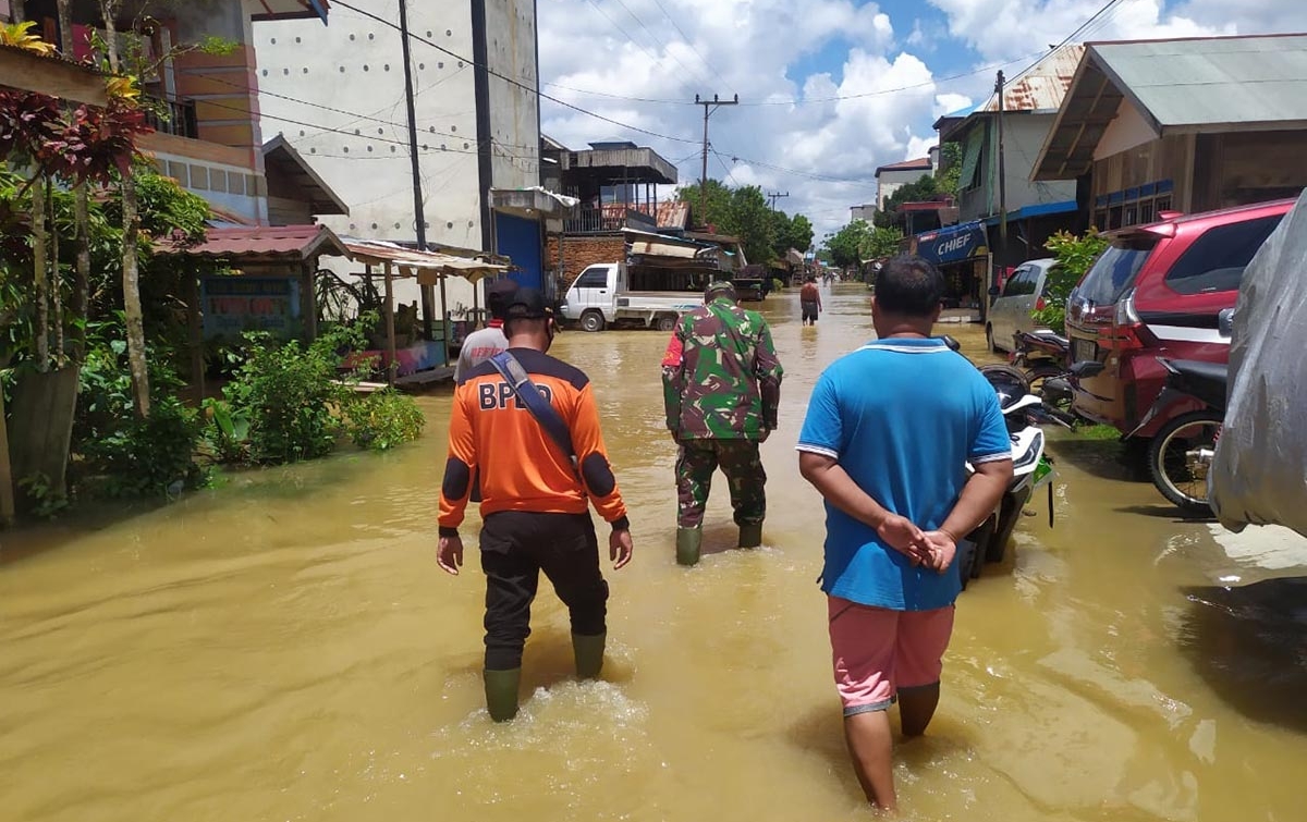 Banjir Kabupaten Kotawaringin Timur, Masyarakat Diimbau Tetap Waspada Meski Air Mulai Surut