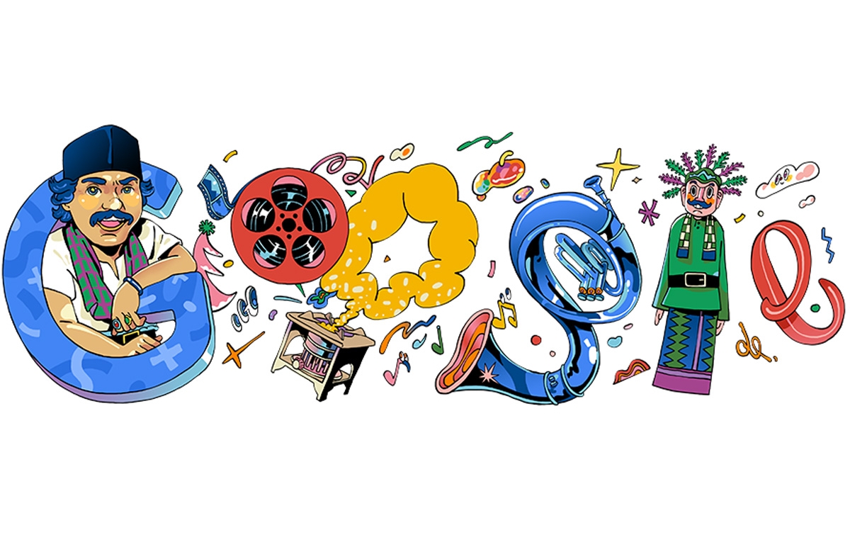 Google Doodle Mengenang Benyamin Sueb