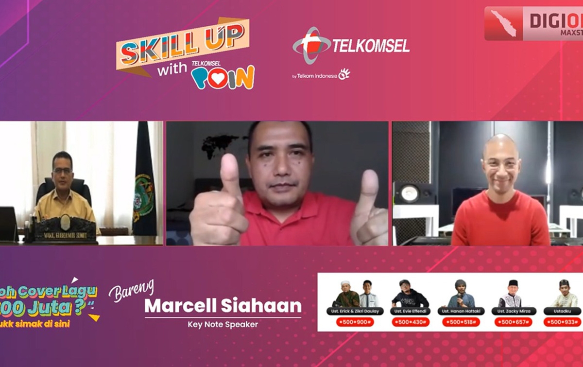 Apresiasi Pelanggan di Sumatera, Telkomsel Adakan Program Skill Up