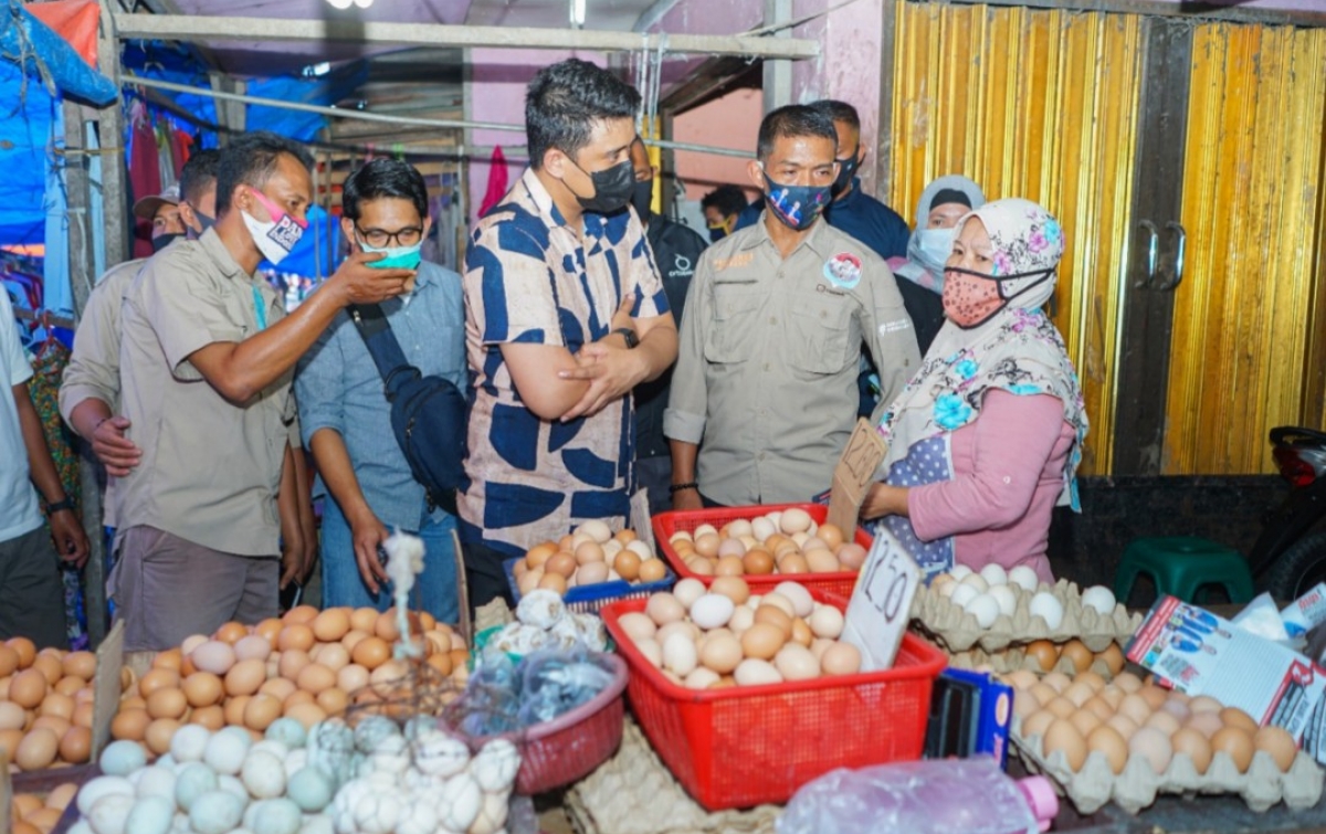 Sudah Kantongi Masalah Pasar Tradisional, Bobby Janji Sejahterakan Pedagang