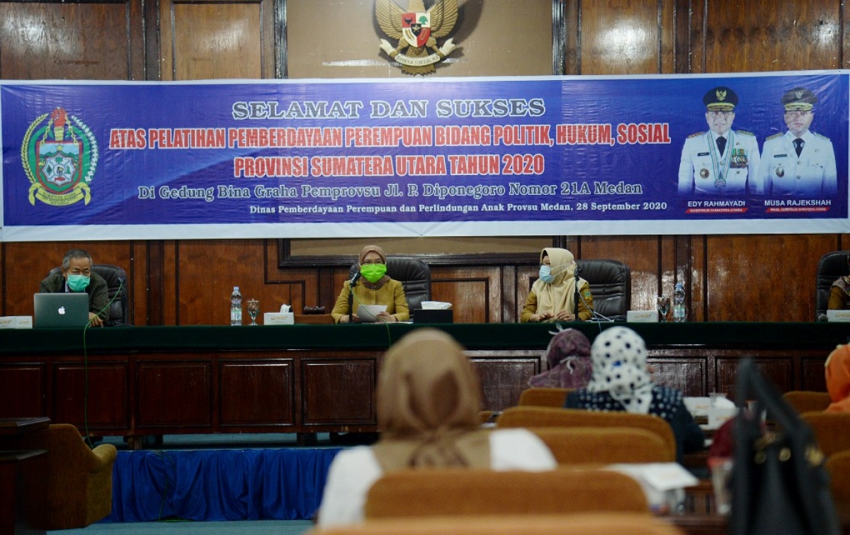 Sekda Provsu Dukung Keterlibatan Perempuan di Legislatif