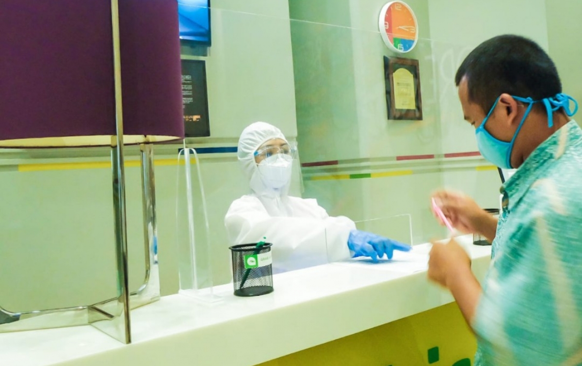 Ratusan OTG Positif Covid-19 Jalani Isolasi di Hotel