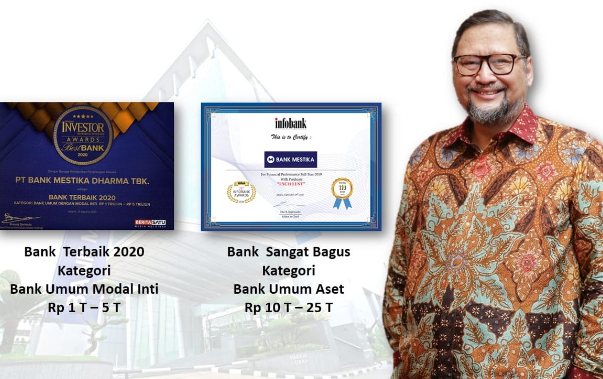 Mestika Raih Sejumlah Penghargaan, Predikat Sangat Bagus Hingga Bank Terbaik