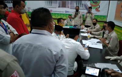 Didukung Banyak Partai, Pasangan Dambaan Mendaftar ke KPU Sergai