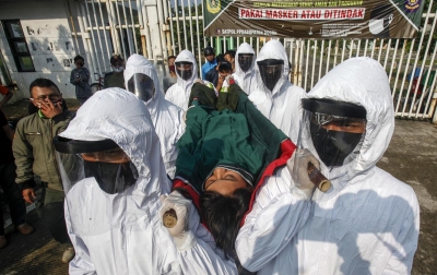 Foto: Penerapan Sanksi Tidak Menggunakan Masker