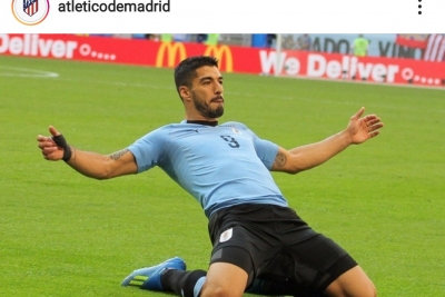 Deal, Luis Suarez Bergabung ke Atletico Madrid