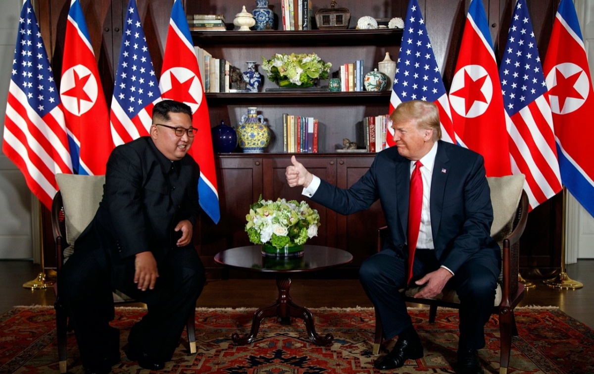 Trump Positif Covid-19, Kim Jong Un Doakan Lekas Pulih