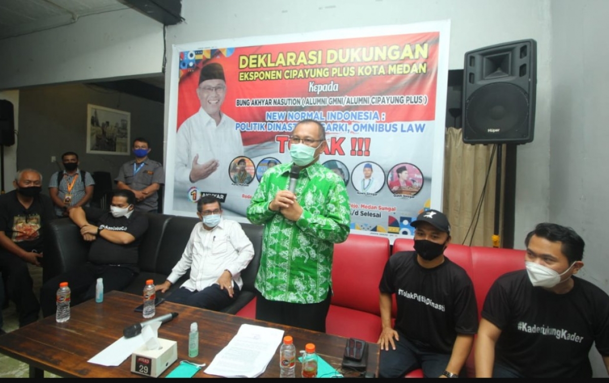 Eksponen Cipayung Plus Dukung Mantan Aktivis Jadi Wali Kota Medan