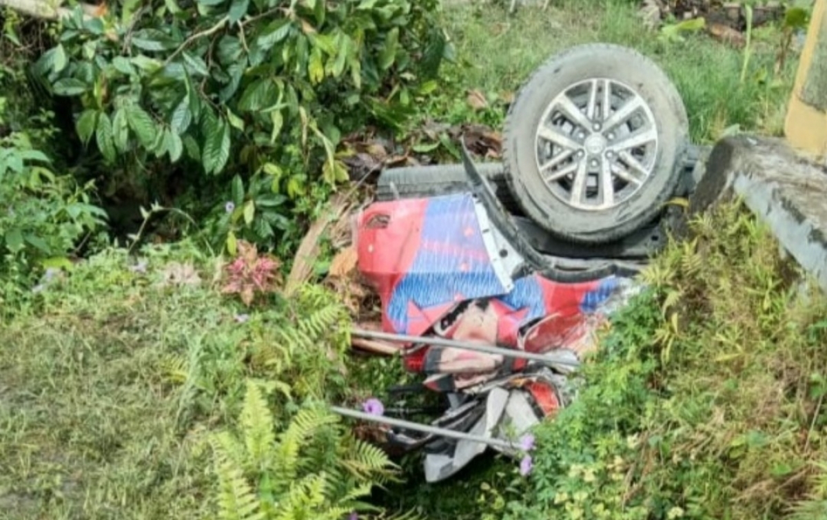 Kecelakaan Tunggal di Simalungun, Pengemudi Mobil Tewas