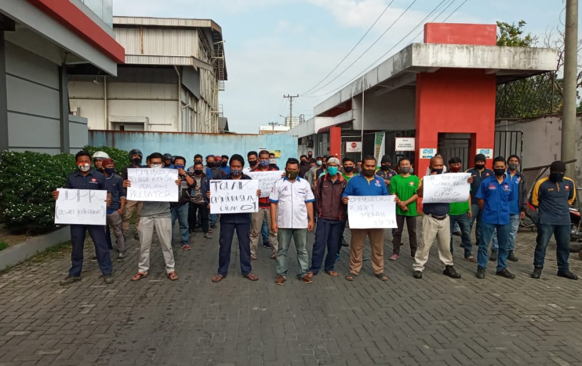 FSPMI Sumut Tetap Aksi Tolak Omnibus Law