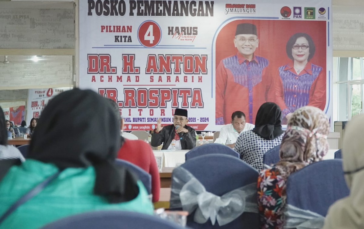 Komitmen Srikandi SBS untuk Anton-Rospita di Pilkada Simalungun