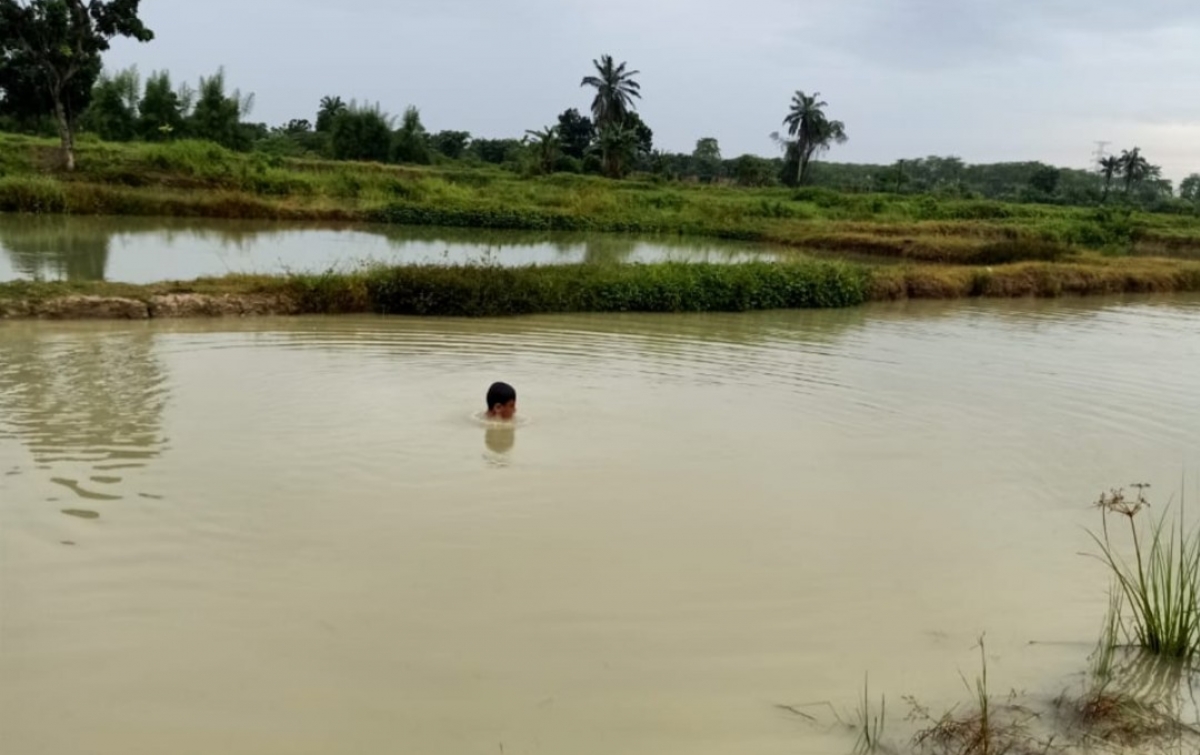 Seorang Bocah Tenggelam di Bekas Galian C Batangkuis