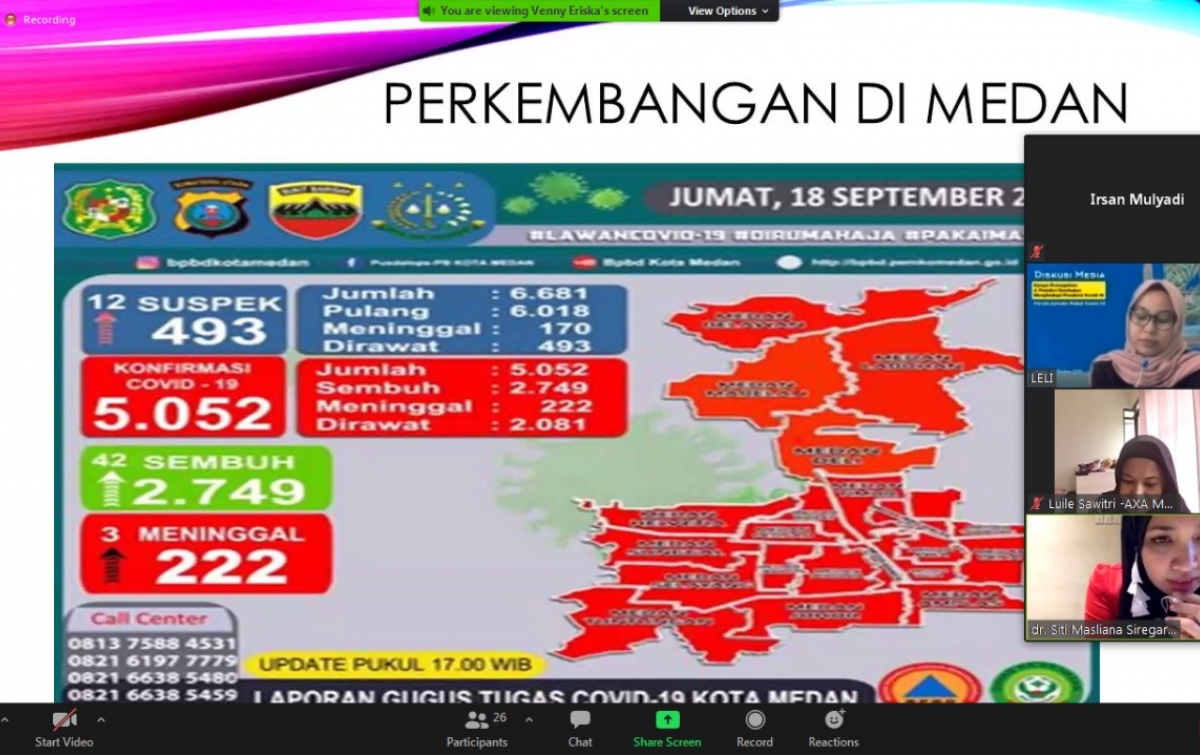 AXA Mandiri Bayar Klaim Nasabah Terkena Covid-19 Rp 13 Miliar