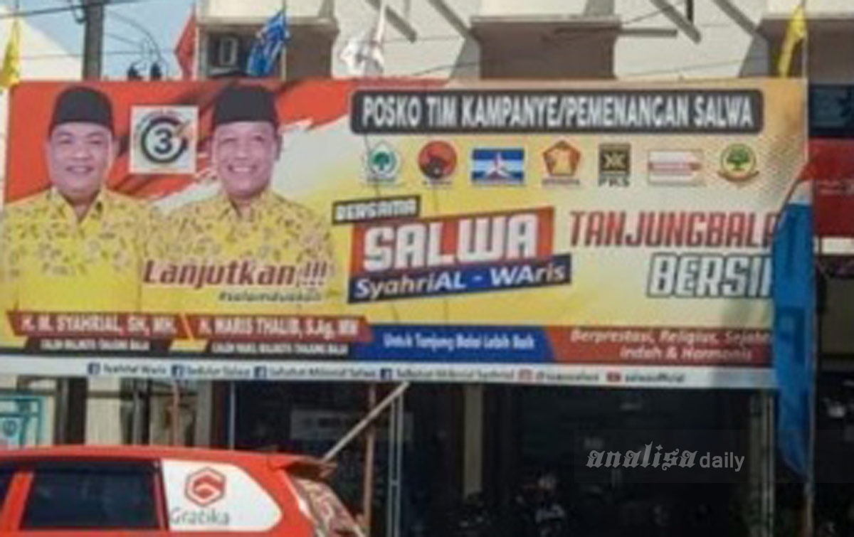 Bawaslu Kota Tanjungbalai Diminta Tertibkan APK