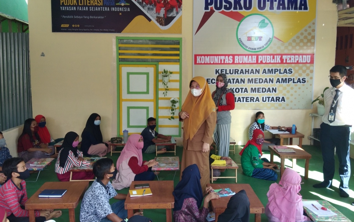 Rumah Pintar Dapat Mentoring Pendidikan Karakter Melalui Literasi Audiovisual