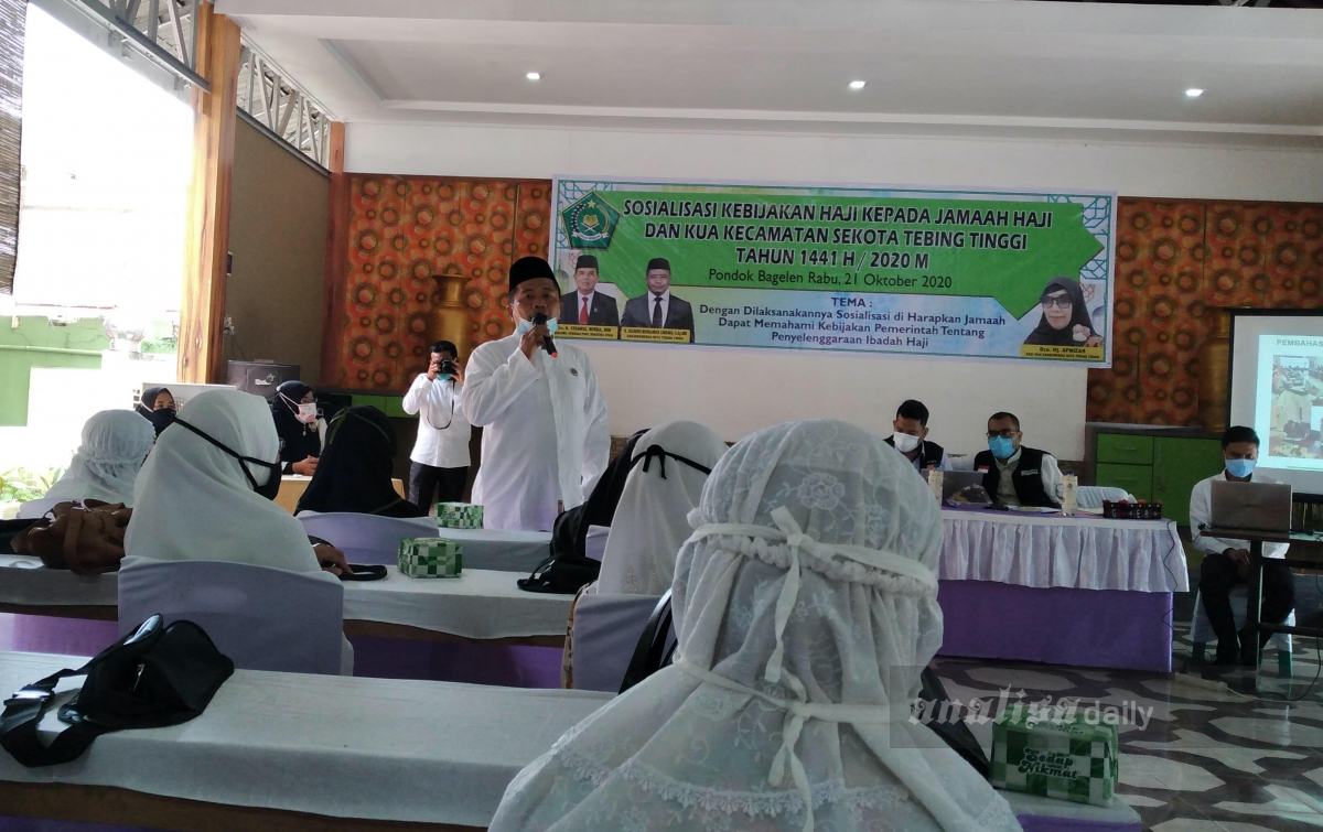 Kemenag Tebingtinggi Sosialisasi Kebijakan Haji