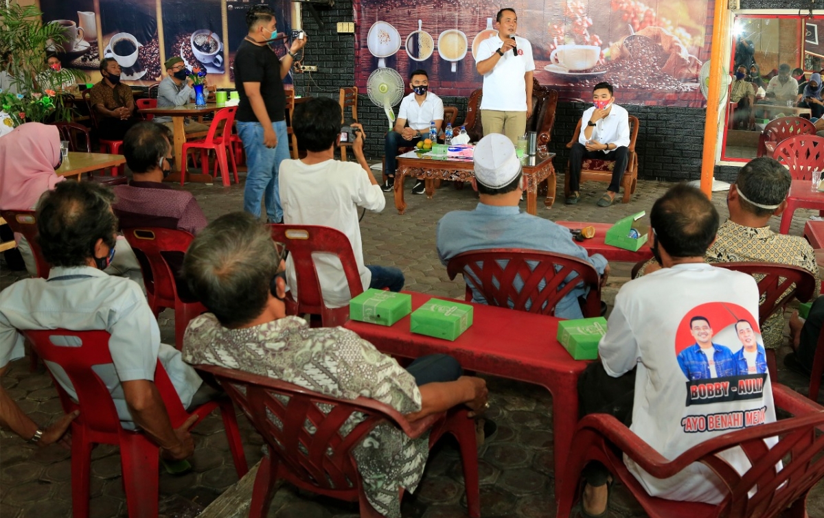 Niat Bobby-Aulia Bangun Taman Literasi di Setiap Kelurahan Implemantasi Program Medan Pintar