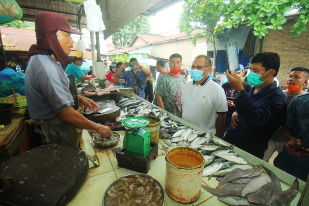 Akhyar Nasution Janji Revitalisasi Pasar Tradisional