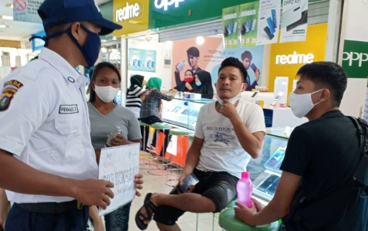 Pengunjung dan Pengelola Tenant Mulai Abai Prokes, Mal Berlakukan Denda dan Sanksi