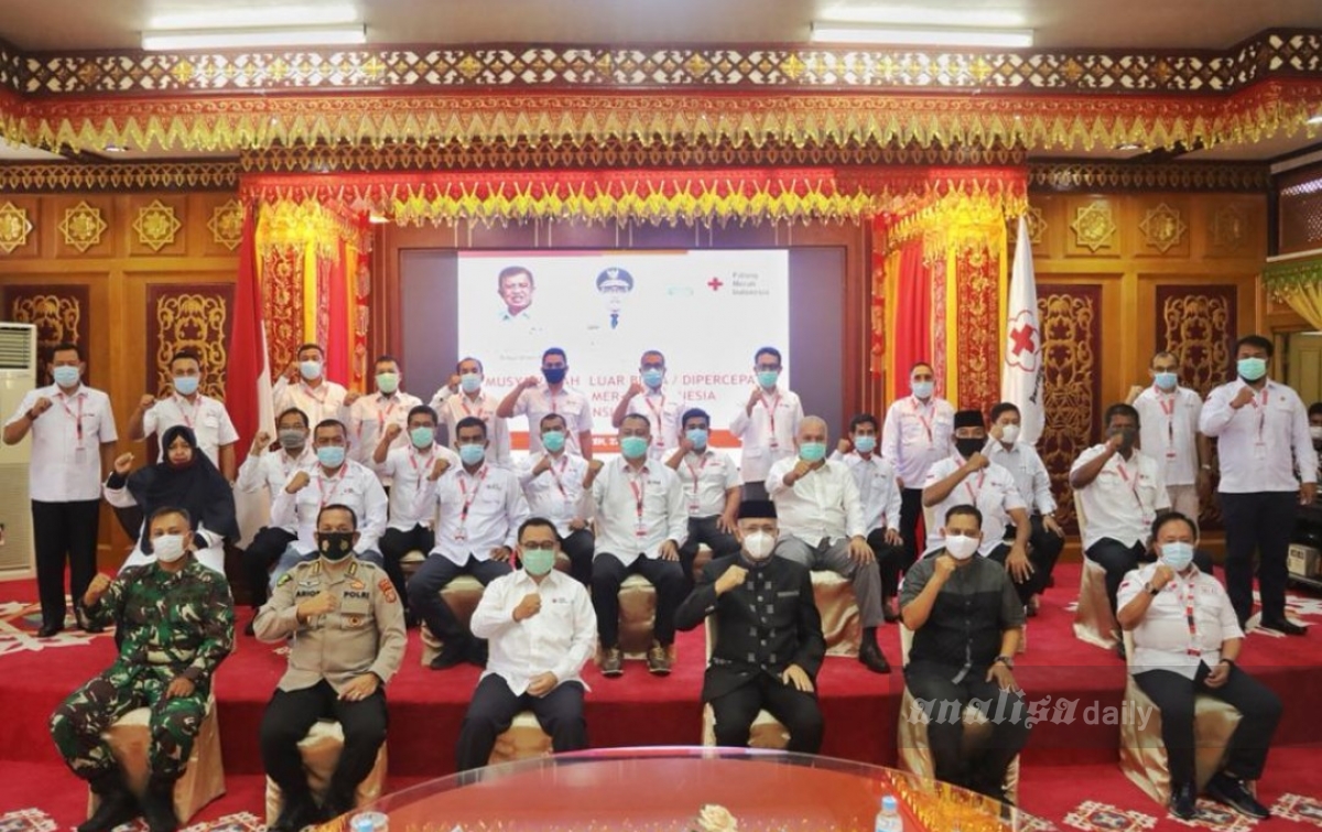 Nova Buka Musyawarah Luar Biasa PMI Provinsi Aceh