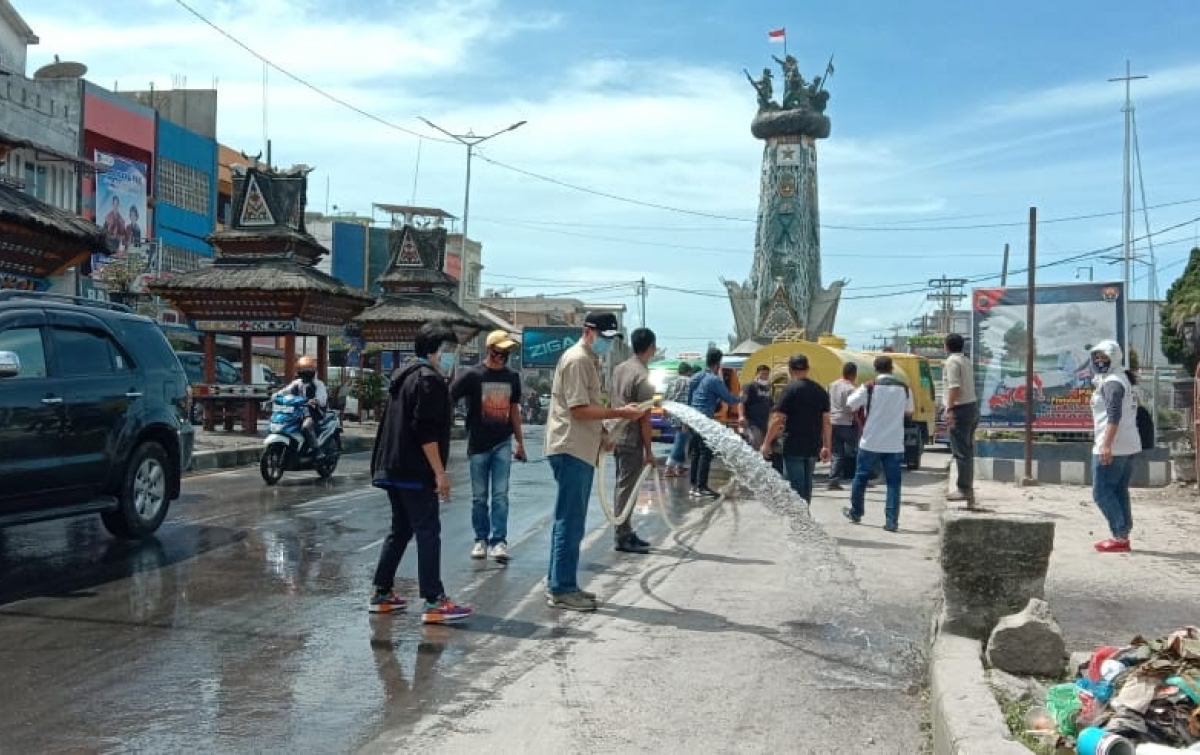 Libur Panjang di Karo Diwarnai Erupsi Gunung Sinabung