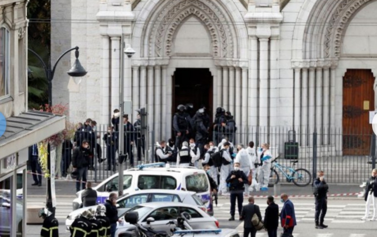 Penyerangan Gereja di Perancis, Tiga Orang Tewas