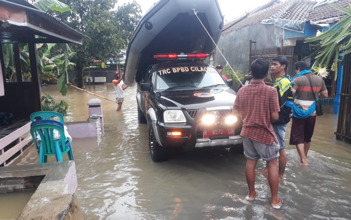 Banjir Cilacap Meluas, 7.949 Jiwa Terdampak