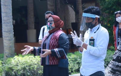 Kemenparekraf Simulasi Protokol Kesehatan Wisata MICE Lombok