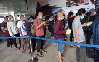 Malaysia Deportasi Puluhan TKI Melalui Kualanamu