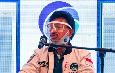 Menkominfo Johnny G Plate Bantah Isu Pemblokiran Media Sosial