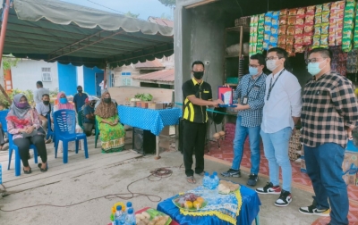 Agen e-Warong Beri Penghargaan Kepada Bank Mandiri