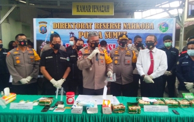 Sita 8,3 Kg Sabu, Polisi Tembak Mati Tersangka Jaringan Medan-Tanjungbalai
