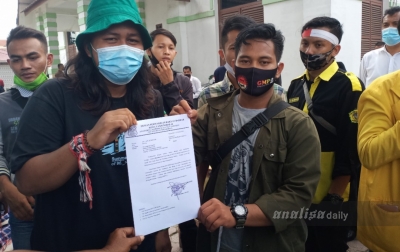 DPRD Tanjungbalai Surati Presiden Tolak UU Cipta Kerja