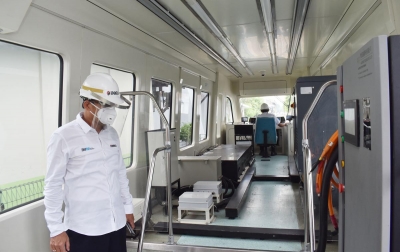 Foto: Trem Bertenaga Baterai