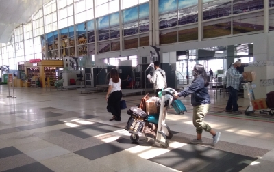 Penumpang Pesawat di Bandara Kualanamu Meningkat