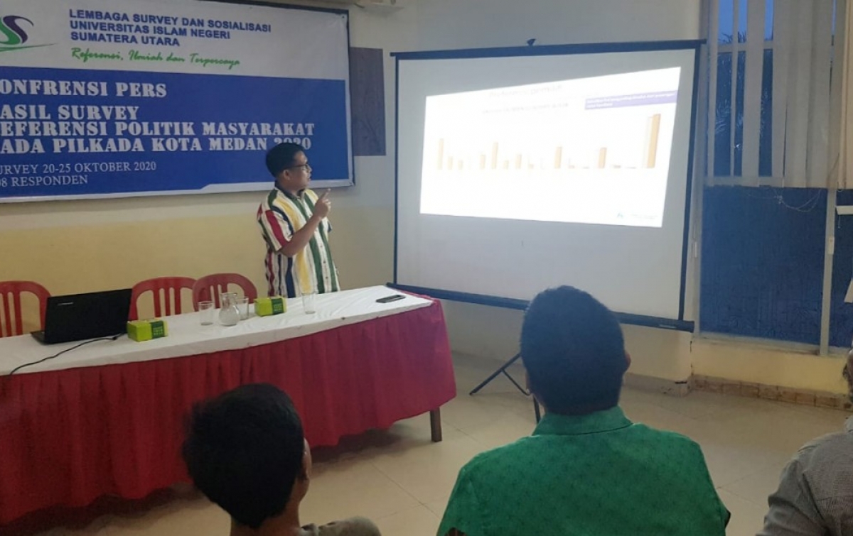 Survei LSS: Elektabilitas Bobby-Aulia Ungguli Akhyar-Salman