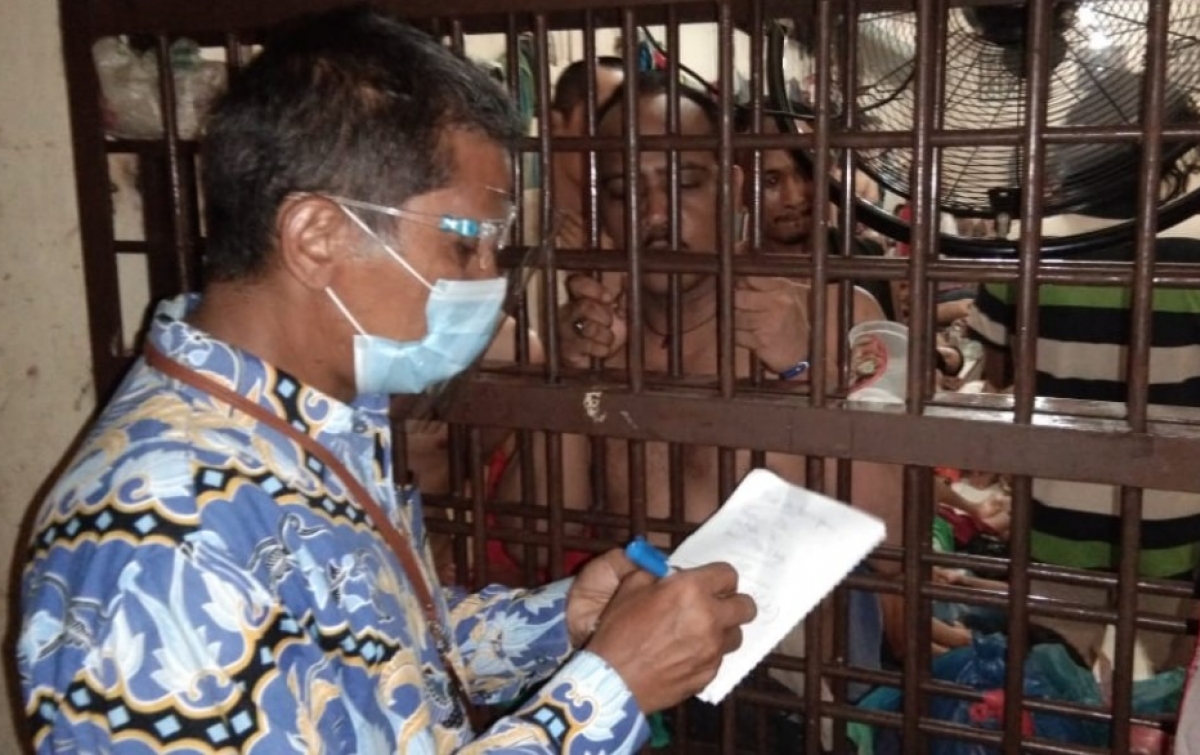 Banyak Tahanan yang Sudah Jatuh Vonis Masih Berada di RTP Polrestabes Medan