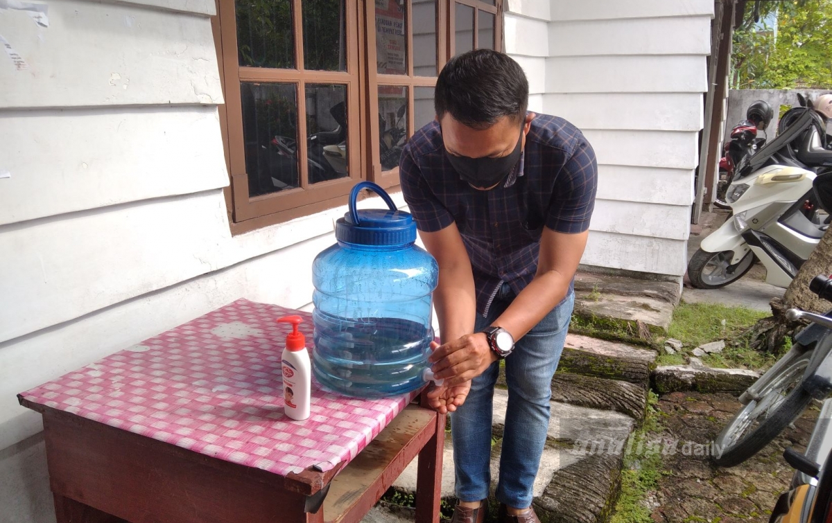 Kunjungan Bawaslu ke Kecamatan Kistim Utamakan Prokes
