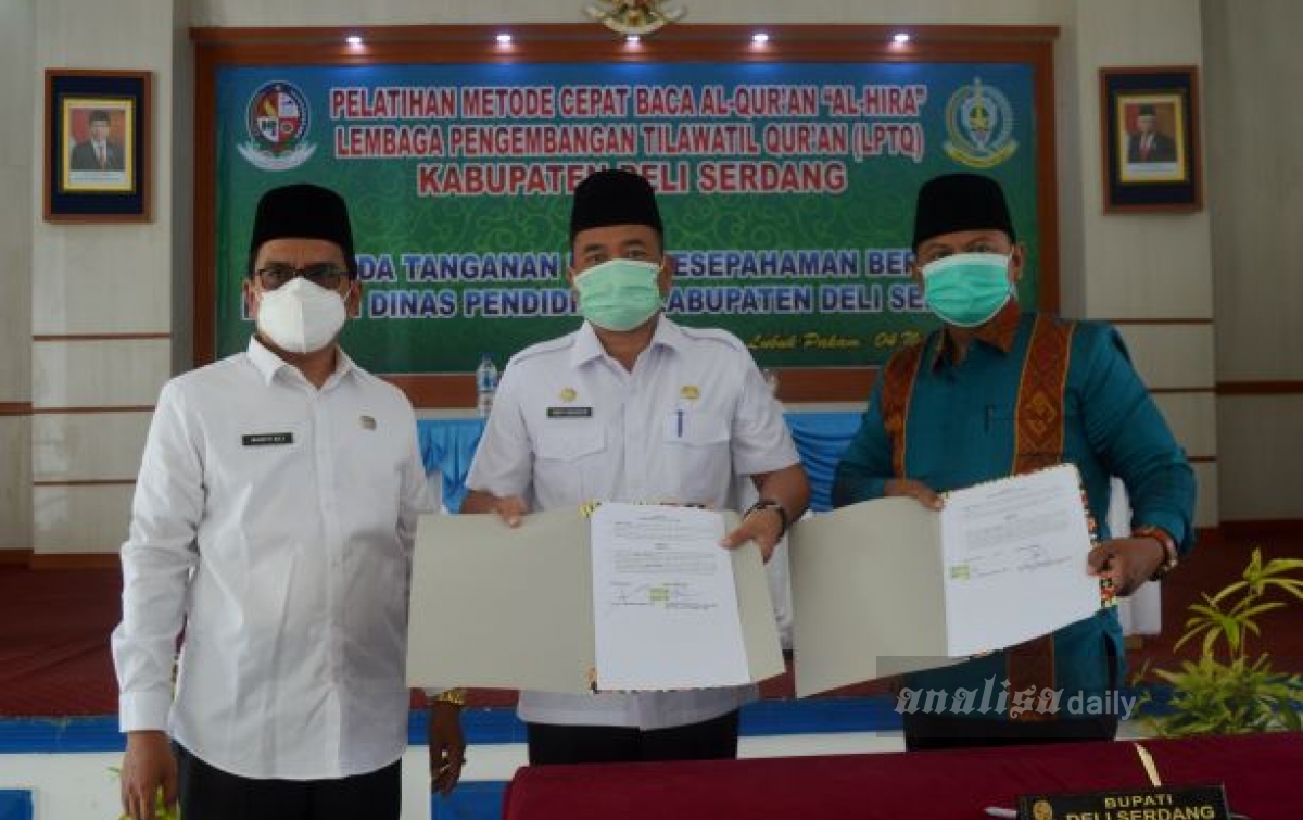 2024, Anak SD Deli Serdang Sudah Bisa Baca Alquran