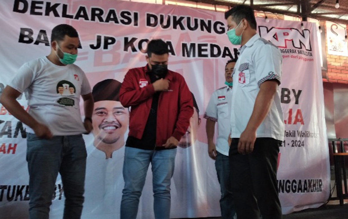 Bara JP Deklarasi Dukung Bobby di Pilkada Medan